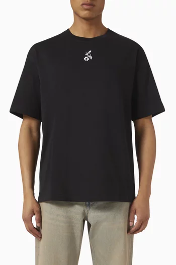 Sanature T-shirt in Cotton-jersey