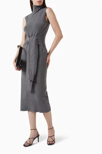 فستان منسوج متعدد الطبقات