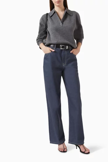 Compact Knitted Polo