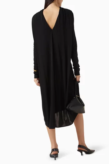 Cocoon Cape Dress in Jersey