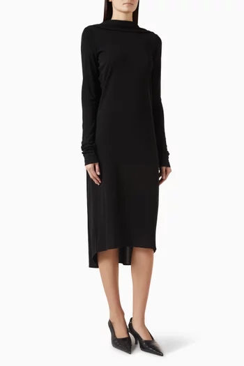 Cocoon Cape Dress in Jersey