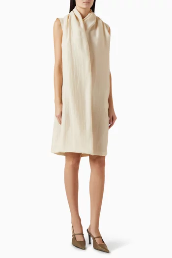 Scarf Dress in Lyocell Blend