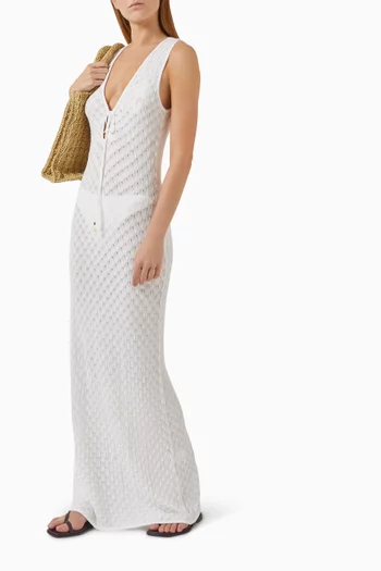 Seychelles Crochet Dress in Lenzing™ EcoVero™ Blend