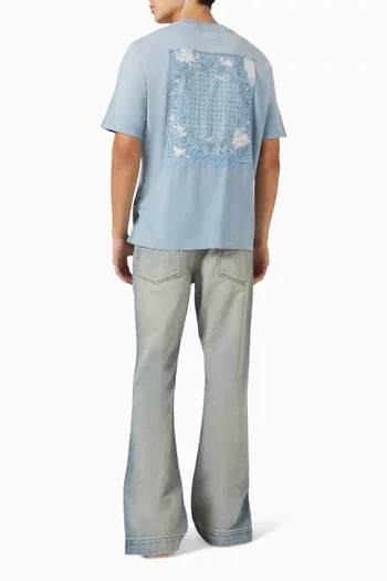 Bleach Bandana Patch T-shirt in Cotton