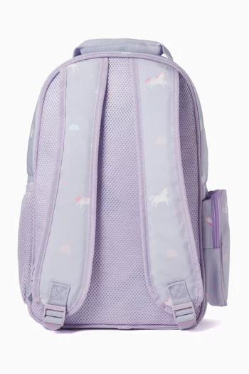 Unicorn Backpack in Cotton Canvas