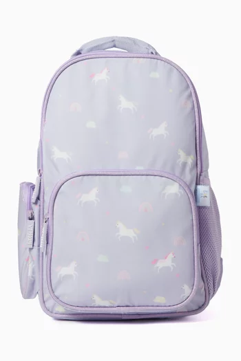 Unicorn Backpack in Cotton Canvas