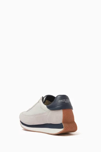 Royale AX Logo Sneakers in Mesh