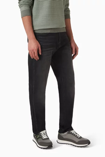 Drop Side Logo Sneakers in Mesh