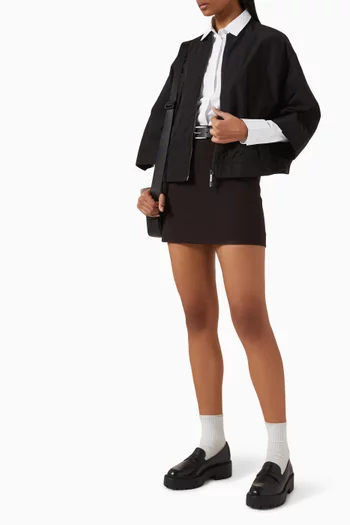 Zip Cropped Jacket
