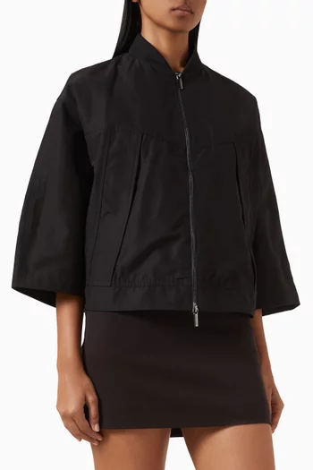 Zip Cropped Jacket