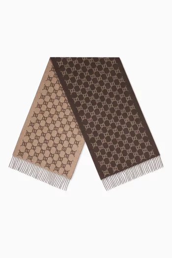 GG Scarf in Cashmere