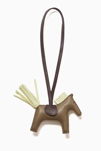 Unused PM Rodeo Pegasus Charm in Leather