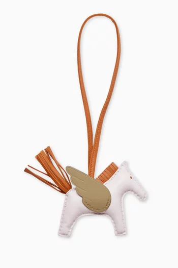 Unused PM Rodeo Pegasus Charm in Leather