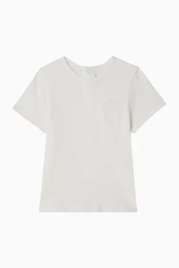 Logo T-shirt in Cotton
