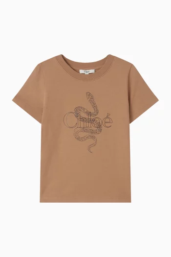 Logo T-Shirt in Cotton