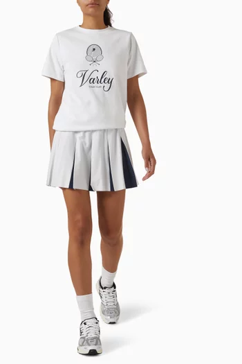 Coventry Logo T-shirt in Pima Cotton Blend
