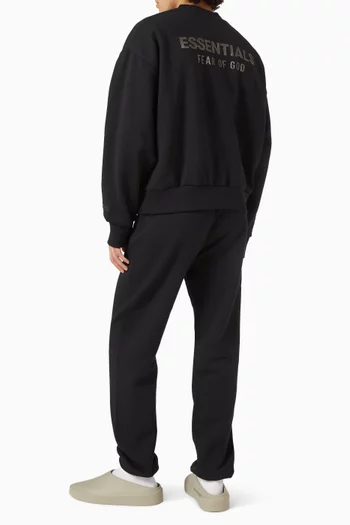 Classic-fit Crew Neck Sweatshirt in Fleece