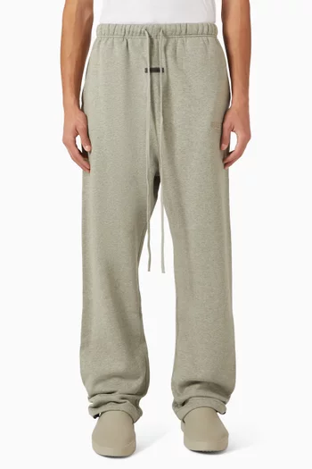 بنطال رياضي بقصة فضفاضة صوف