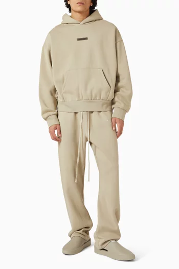 بنطال رياضي بقصة فضفاضة صوف