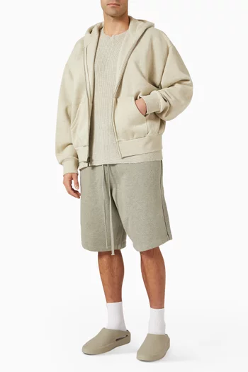 شورت كرة سلة بأشرطة بارزة صوف