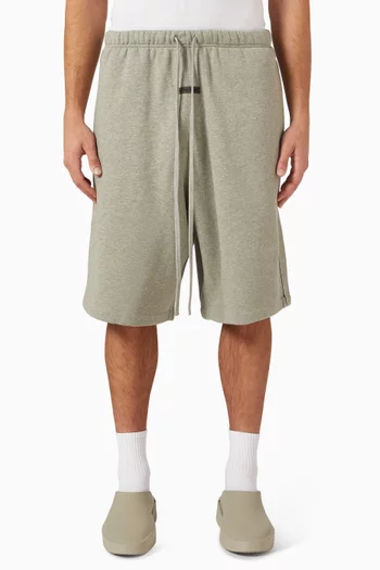 شورت كرة سلة بأشرطة بارزة صوف