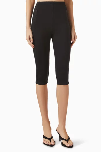Crop Leggings in Jersey