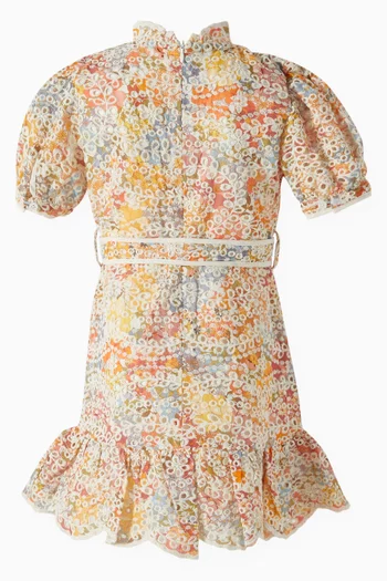 Floral Belted Dress