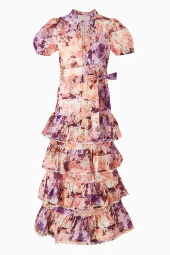 Anastasia Floral-print Maxi Dress