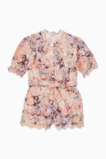 Anastasia Embroidered Romper