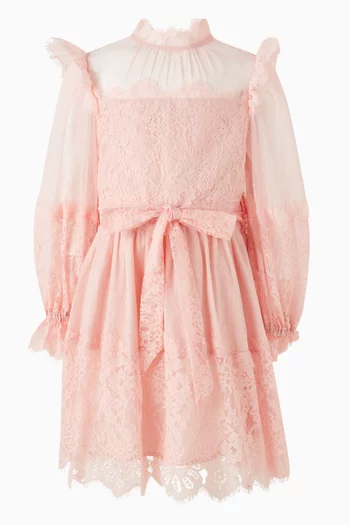 فستان مادلين قصير دانتيل