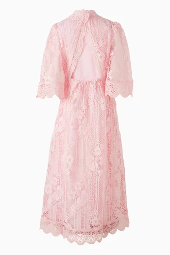 فستان كيارا طويل بتطريزات