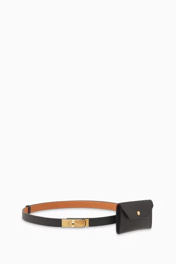 Unused Kelly Pocket Belt in Epsom Leather