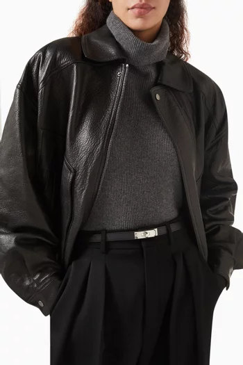 Unused Kelly Pocket Belt in Epsom Leather
