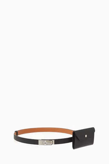 Unused Kelly Pocket Belt in Epsom Leather