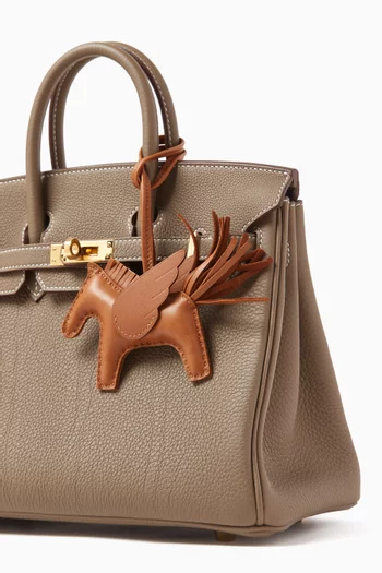 Unused PM Rodeo Pegasus Charm in Leather
