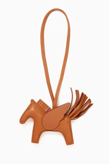 Unused PM Rodeo Pegasus Charm in Leather