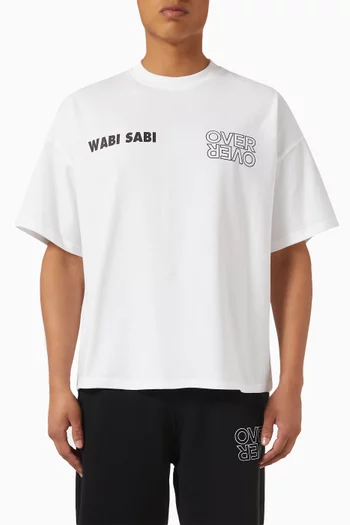 Wabi Sabi Crop T-shirt in Cotton