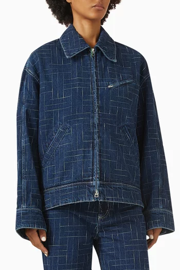 Weave Workwear Jacket in Japanese Denim