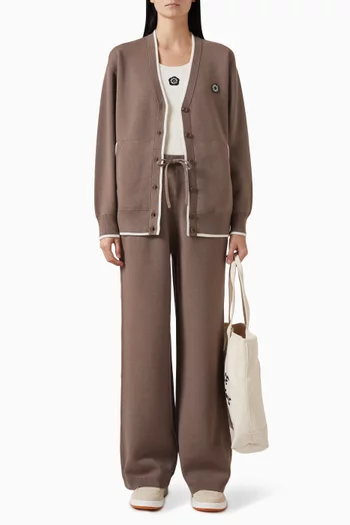 Boke Flower 2.0 Embroidered Cardigan in Wool-blend