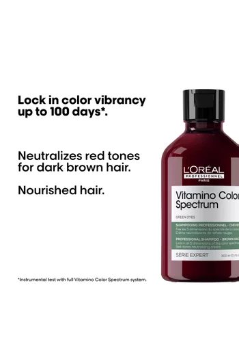 Vitamino Color Spectrum Green Shampoo, 300ml