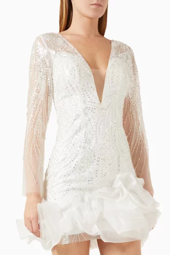 Oomen's Bridal Mini Dress