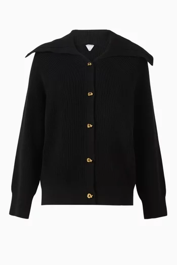 Metal-knot Cardigan