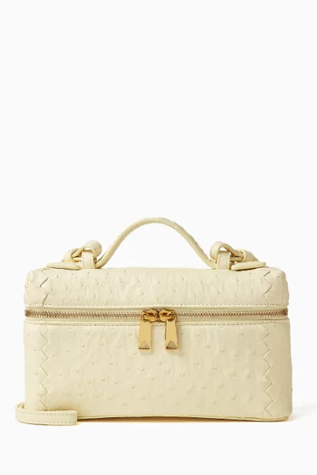 Bang Bang Vanity Case in Ostrich Leather