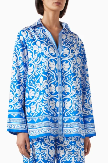 Kiva Oversized Pyjama Shirt