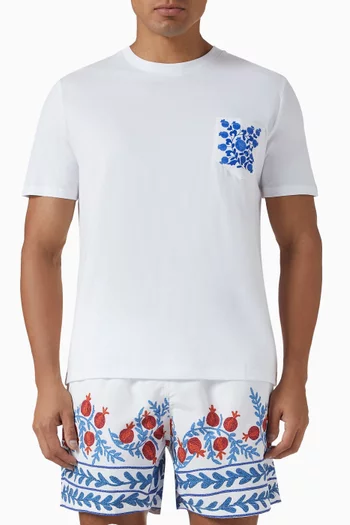 Suzani T-shirt in Organic Cotton
