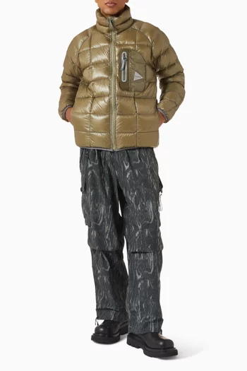 9 Diamond Stitch Down Jacket