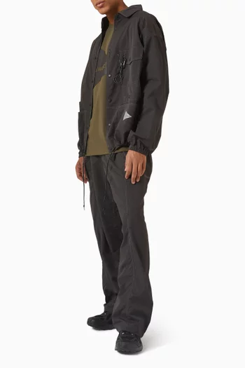 69 Shirt Jacket in Crinkled-nylon