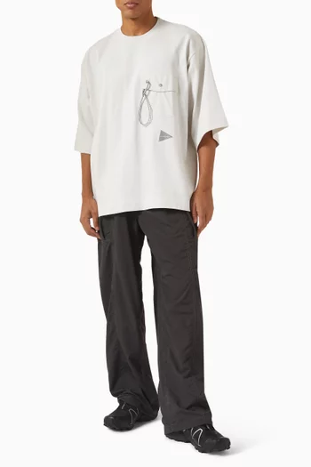 تي شيرت 81 بجيب قطن