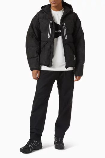 تي شيرت 85 بشعار الماركة مزيج قطن