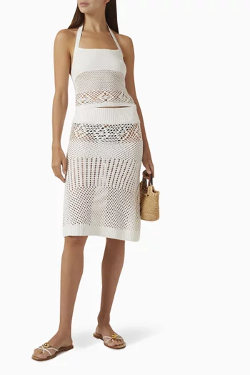 Orchard Halter Top in Crochet